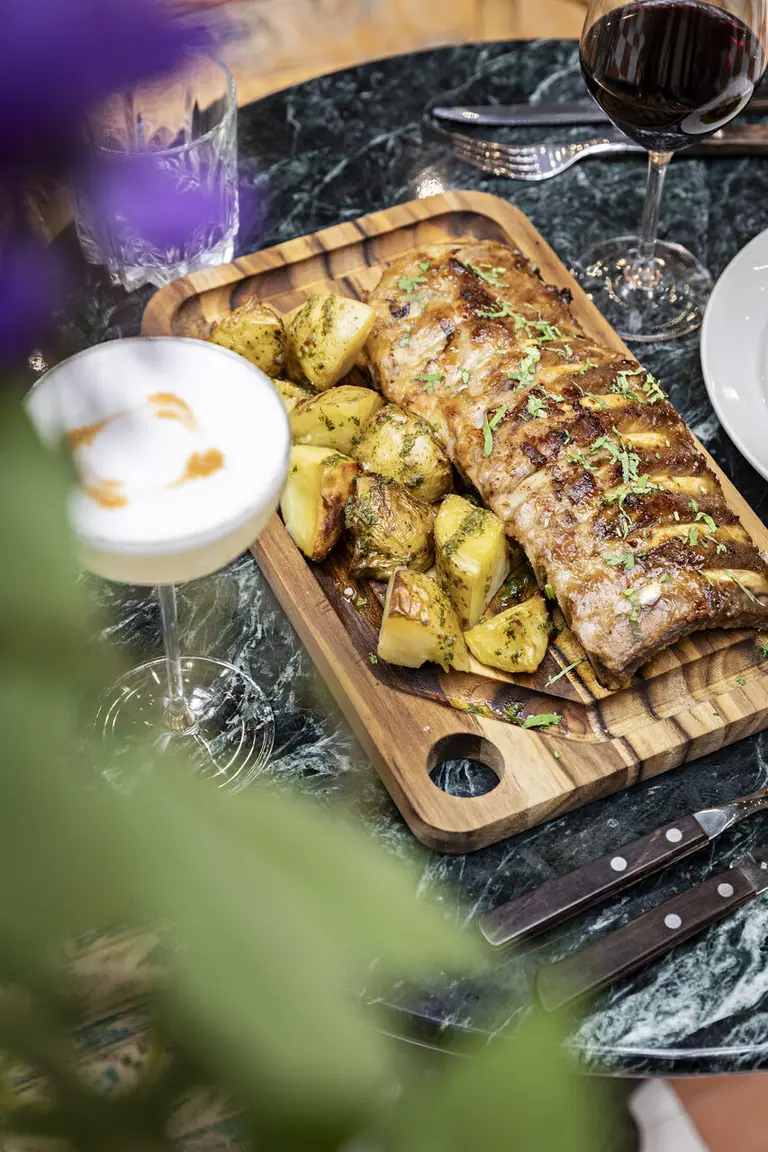 Ribs de porc à la sauce barbecue