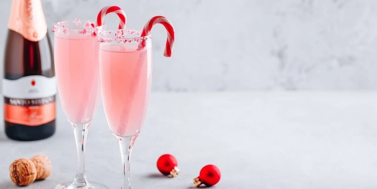 Cocktail bonbon Candy Cane Spritzer