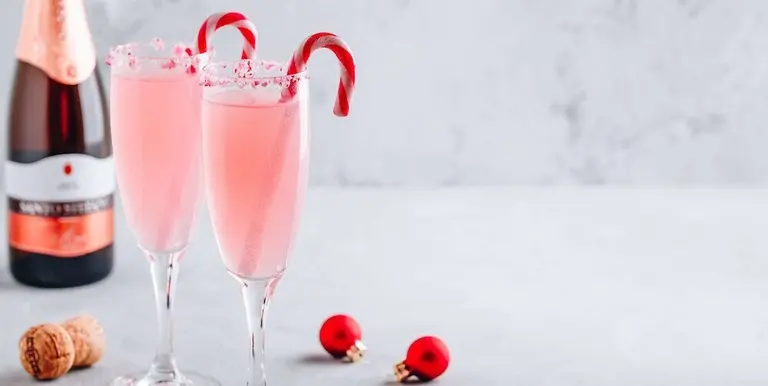 Cocktail bonbon Candy Cane Spritzer