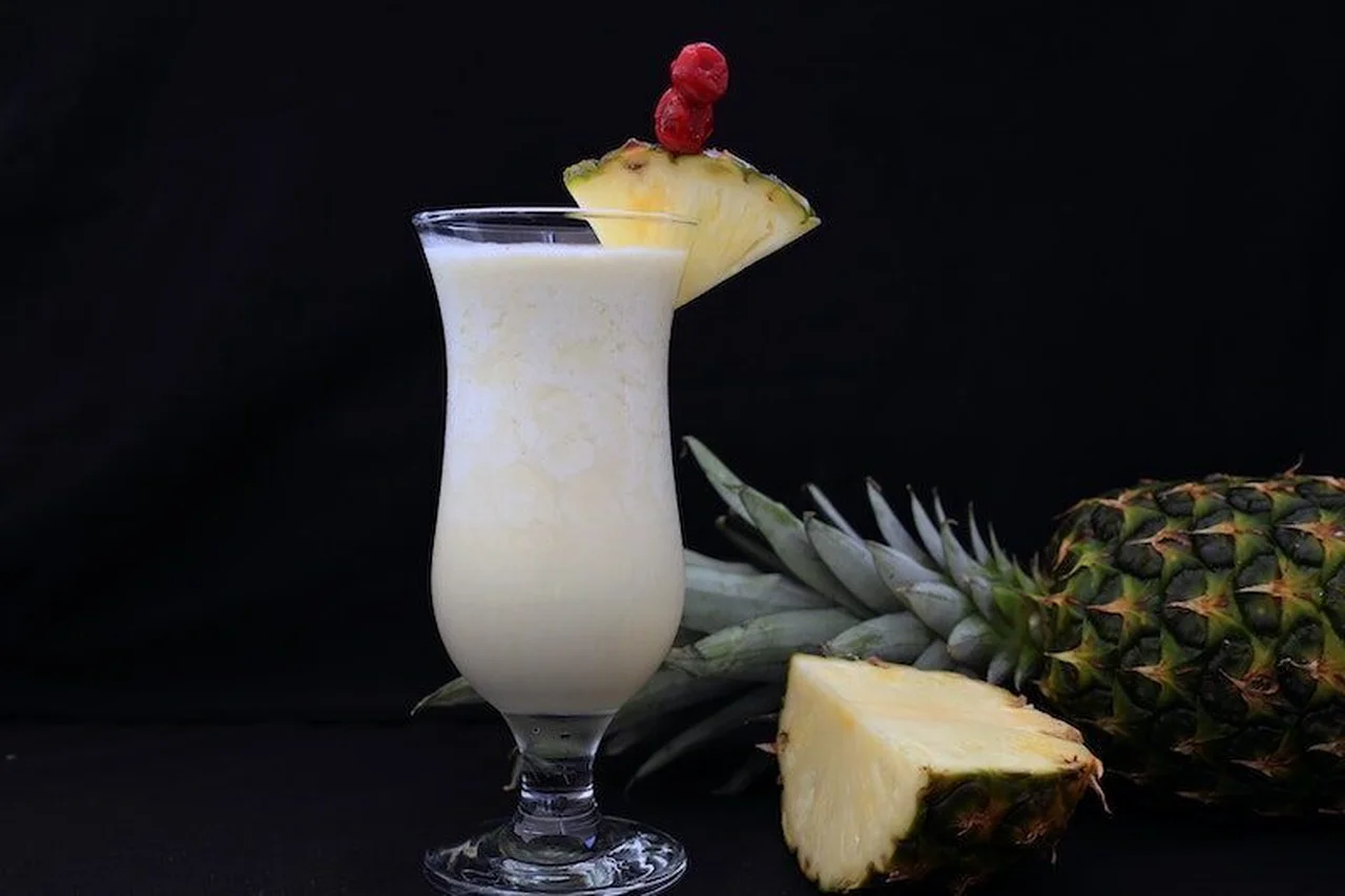 Pina Colada au rhum ambré