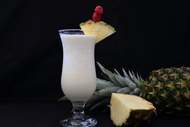 Pina Colada au rhum ambré