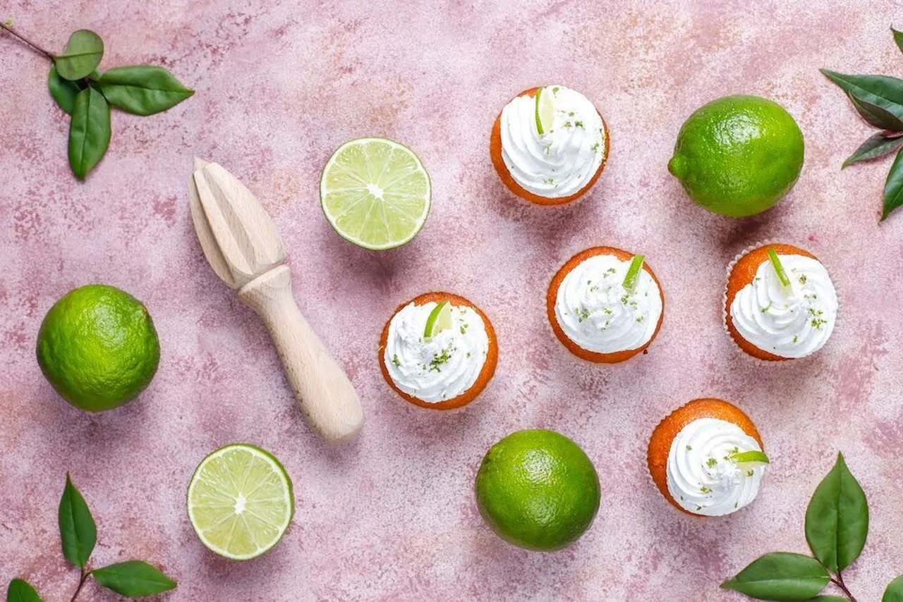 Sorbet citron basilic poivre rose