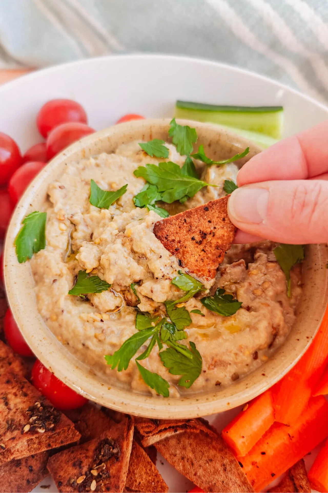Baba ganoush du Liban