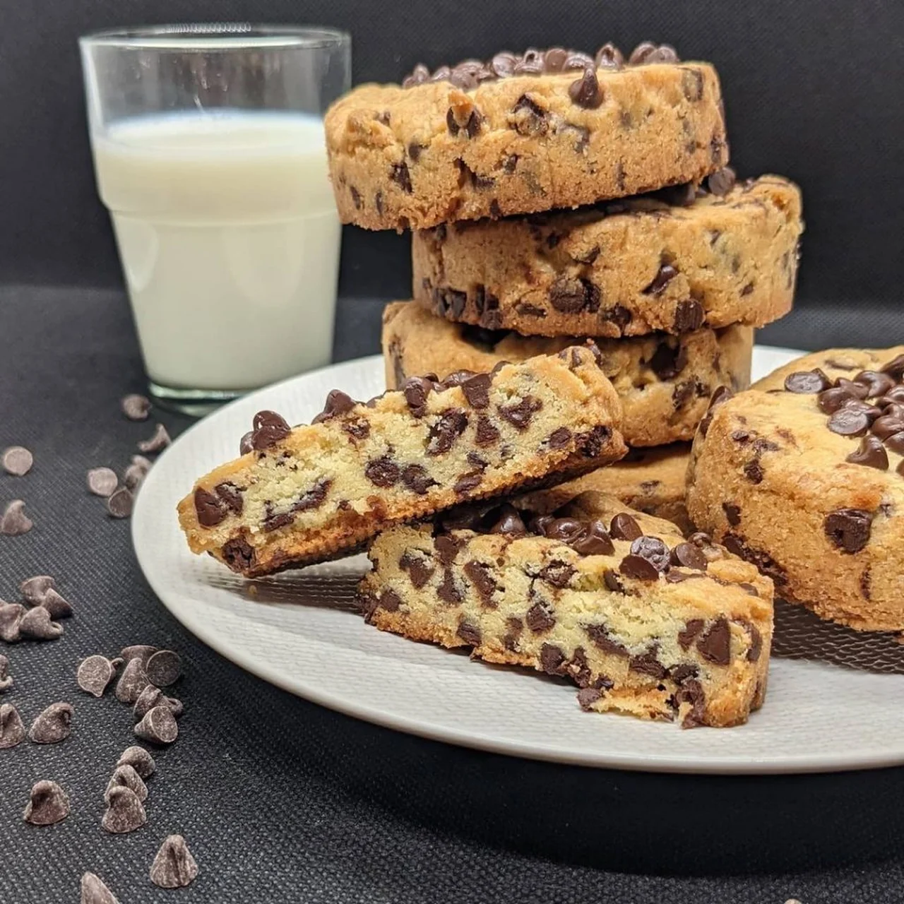 Cookies géants aux pépites de chocolat
