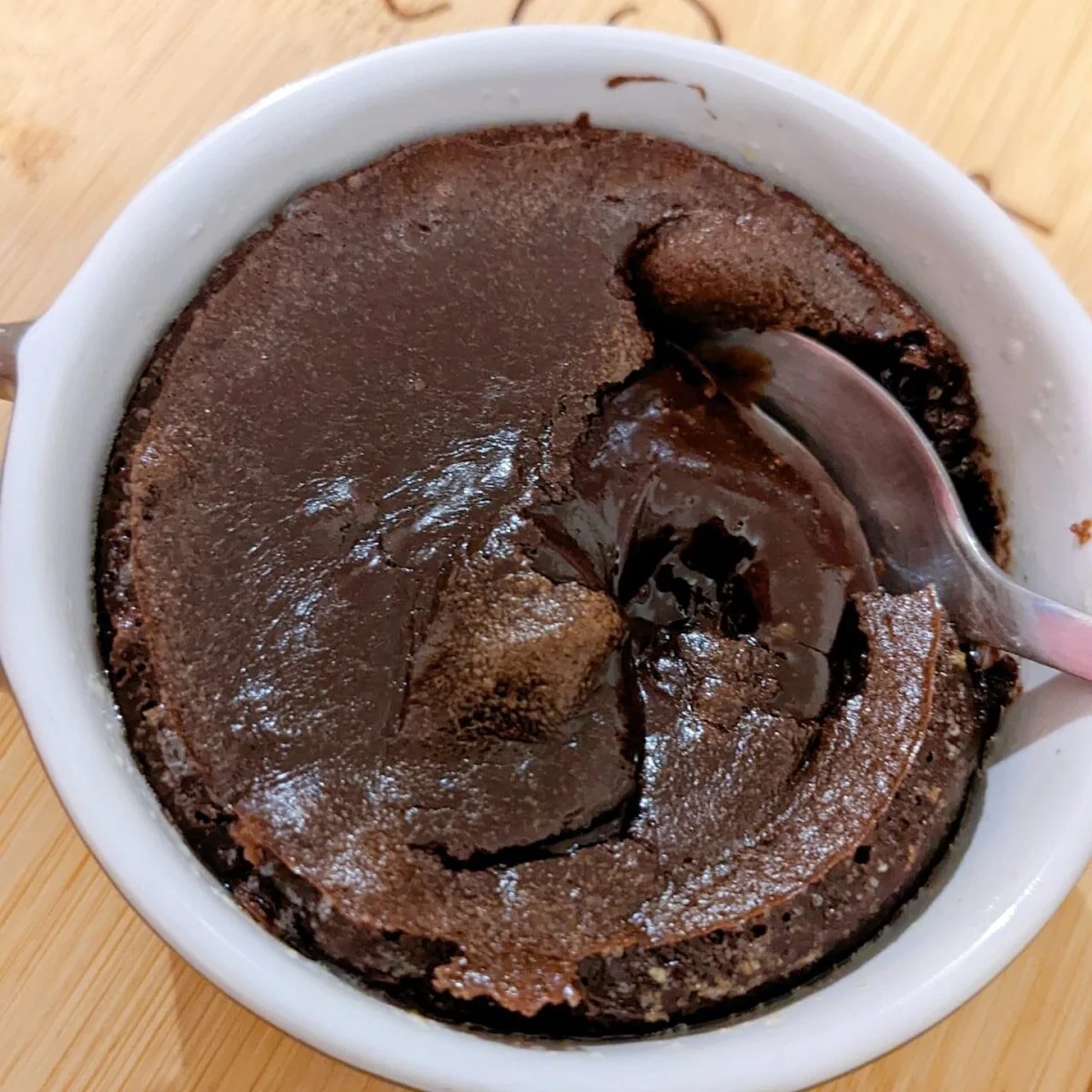 Extra coulant au chocolat en cocotte