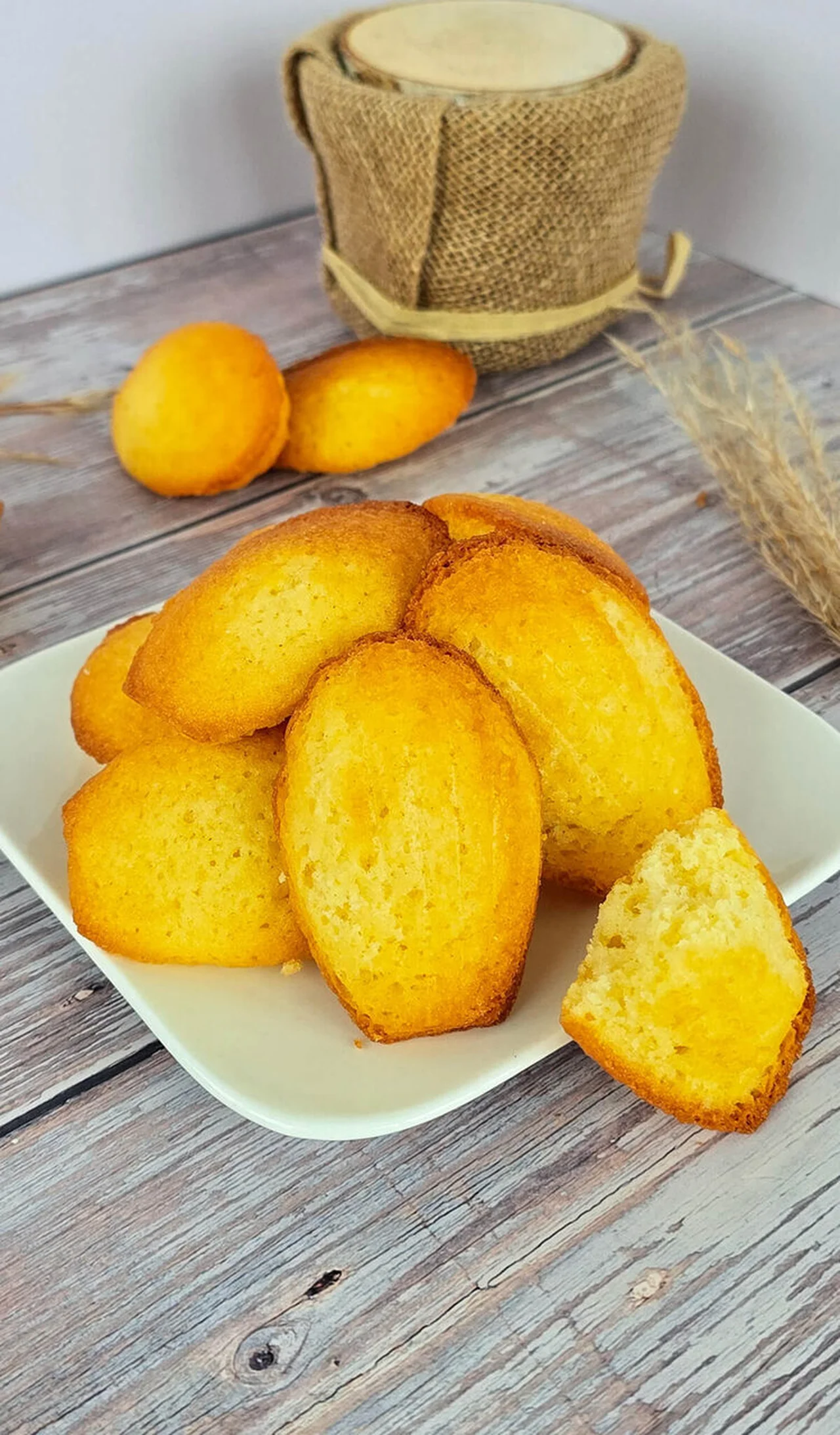 Madeleines de Cyril Lignac