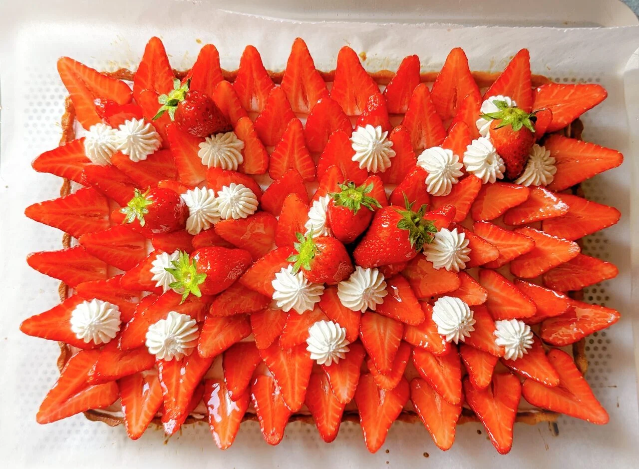 Tarte aux fraises Classique
