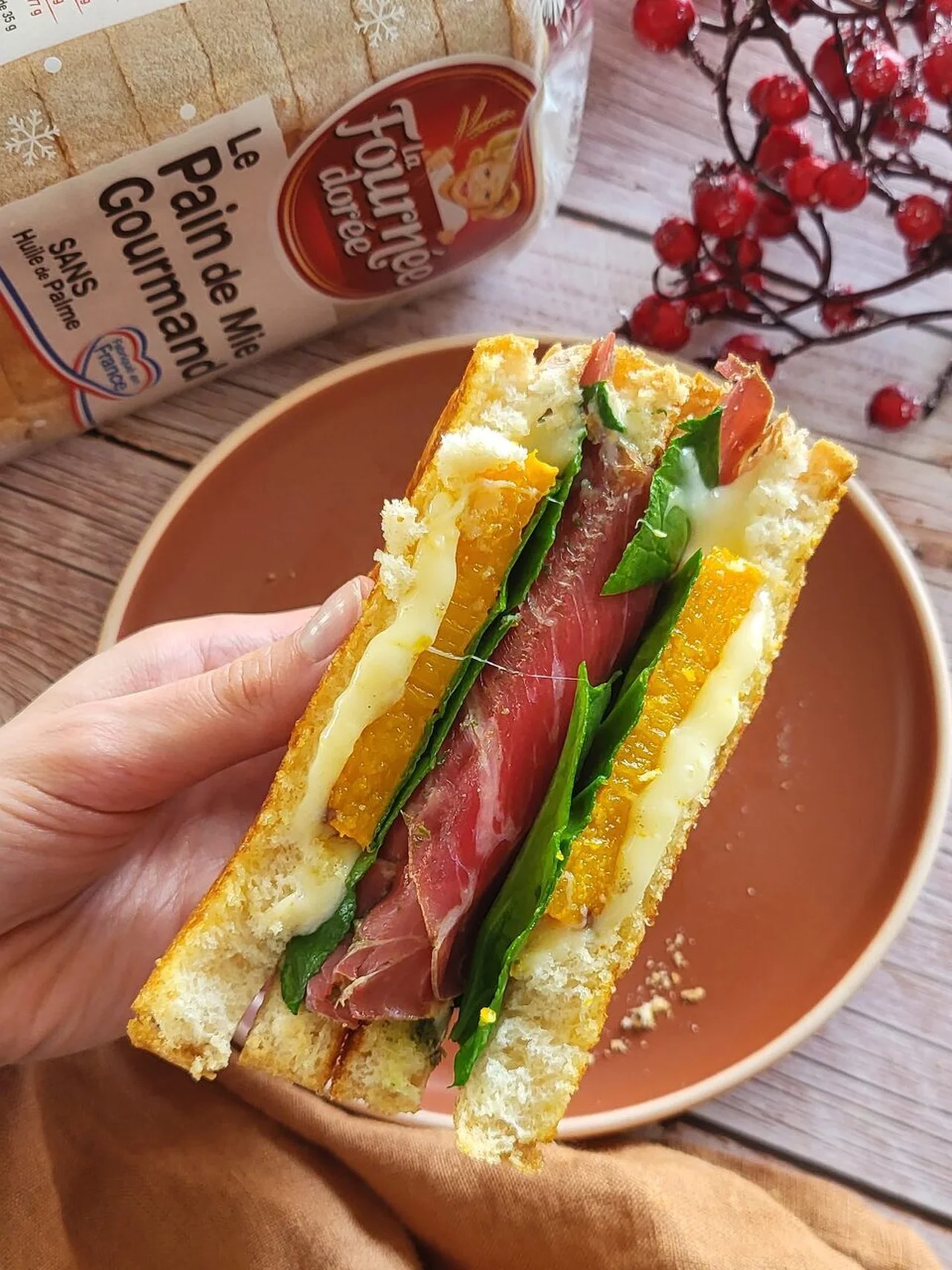 Croque hivernal
