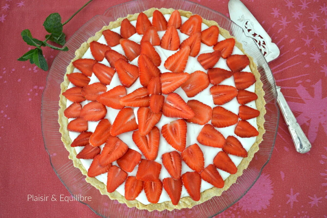 Tarte aux fraises de Cyril Lignac