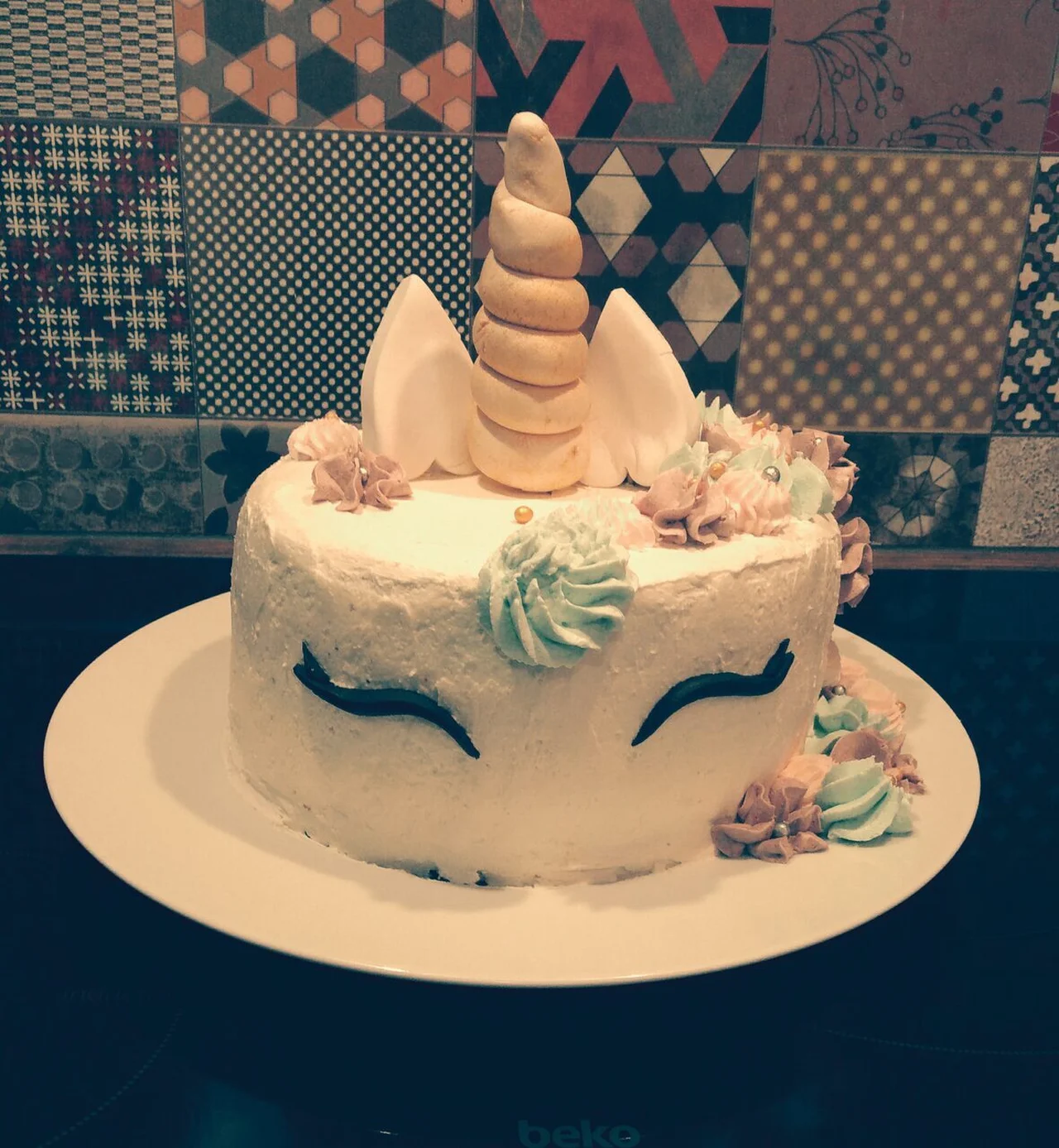 Gâteau licorne