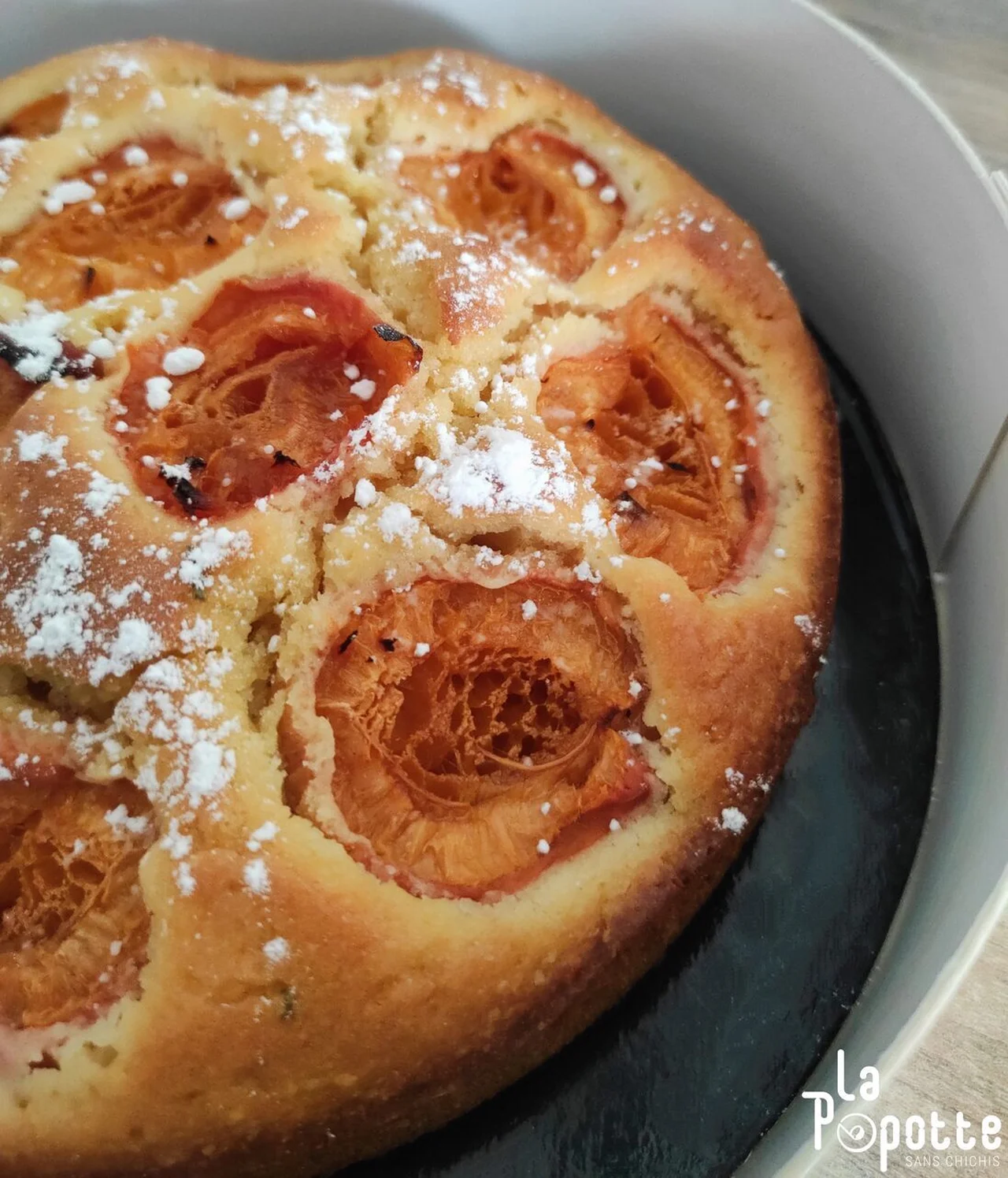 Moelleux abricot, romarin et huile d'olive