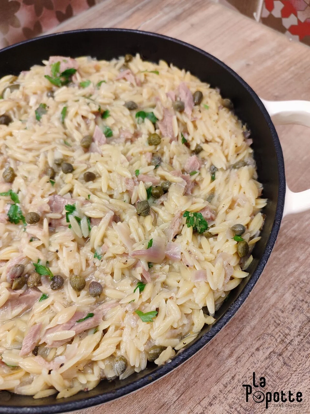 Orzo thon câpre et citron