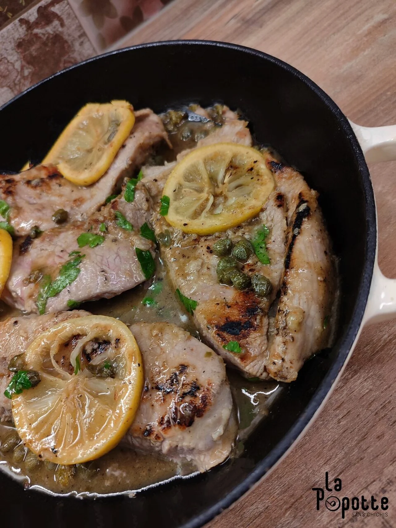 Piccata de veau au citron