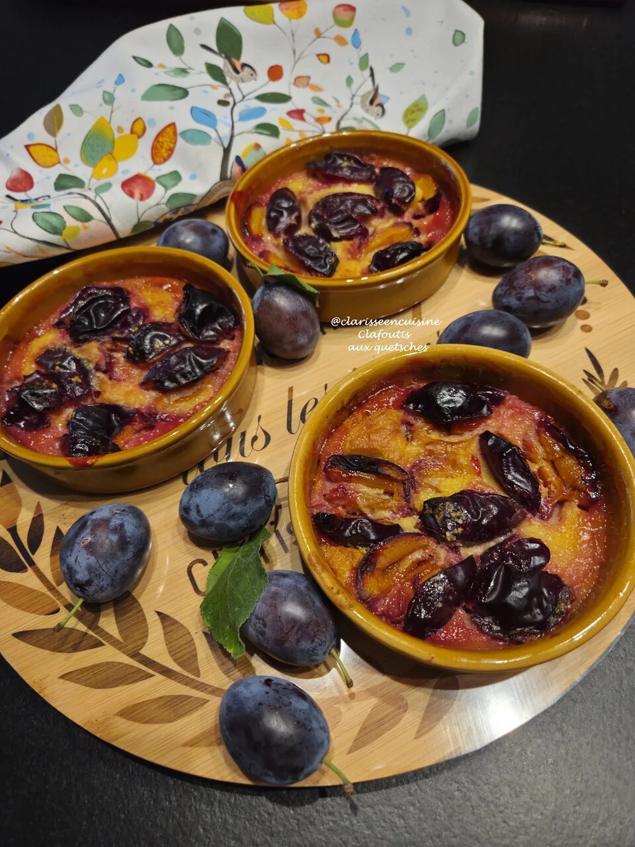 Clafoutis aux quetsches