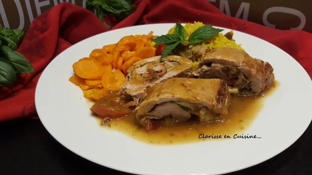 Filet mignon farci aux saveurs de l'été