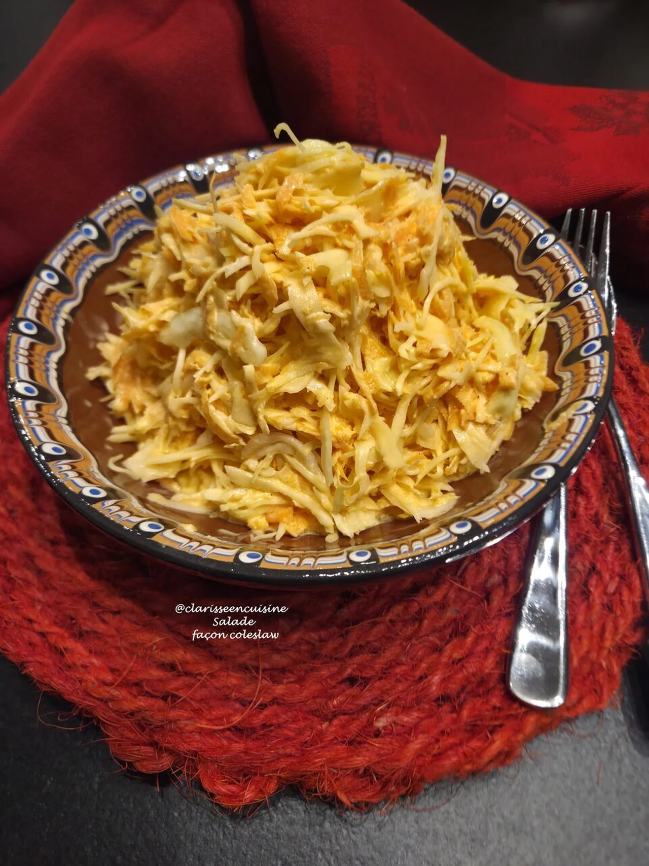 Salade façon coleslaw