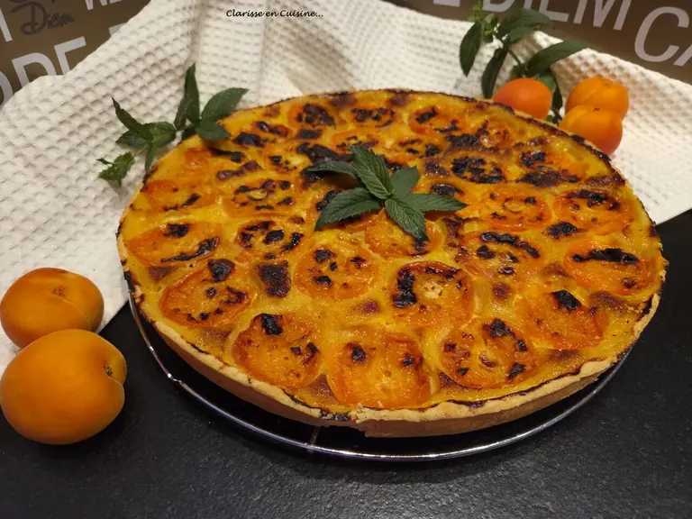 Tarte aux abricots