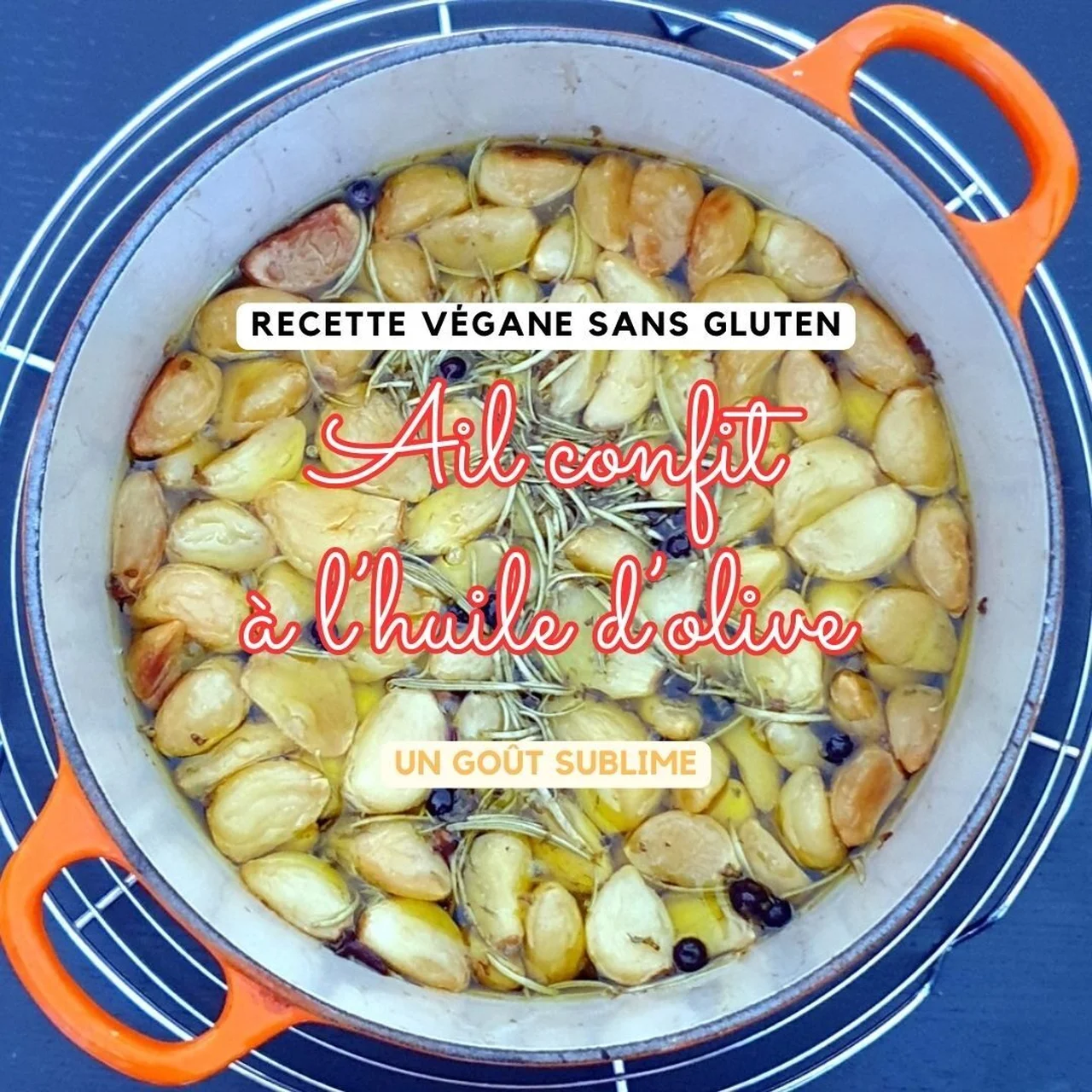 Ail confit à l'huile d'olive