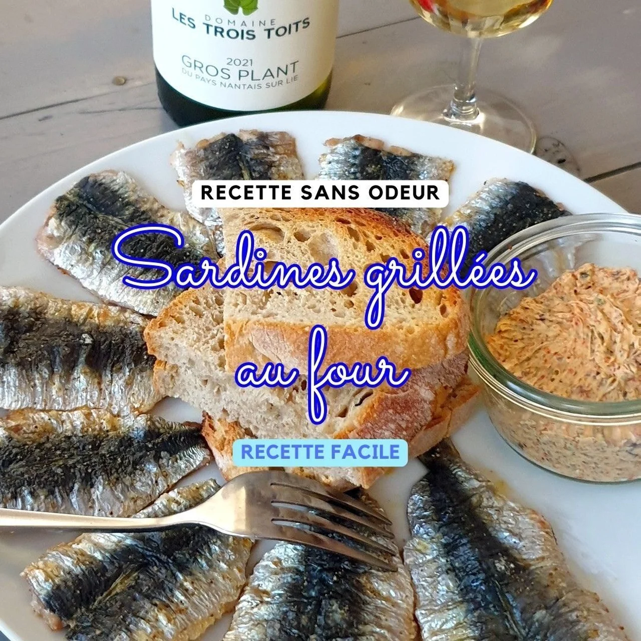Sardines grillées sans odeur à la maison
