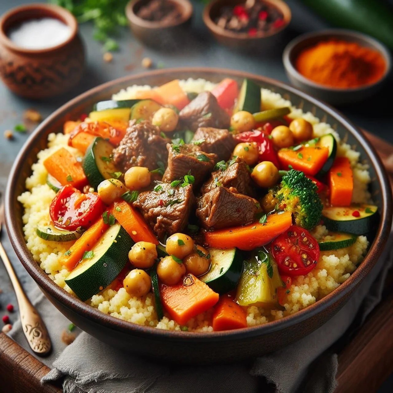 Couscous aux 7 légumes