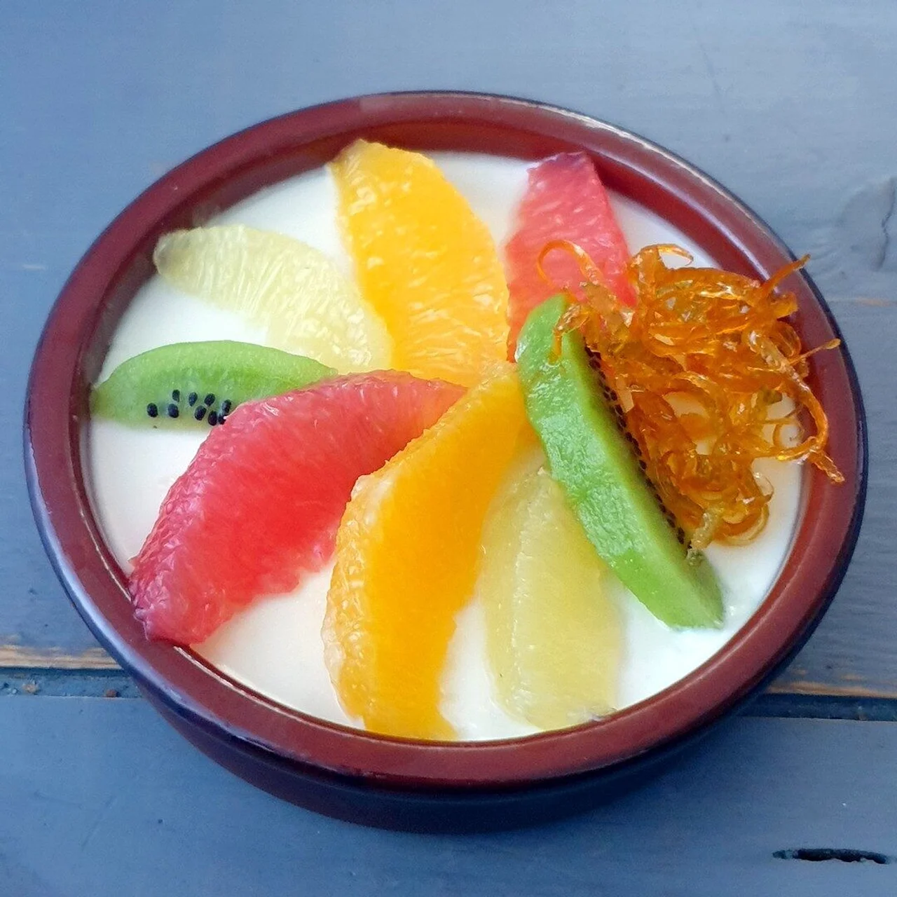 Crème citronnée sucrée lemon posset