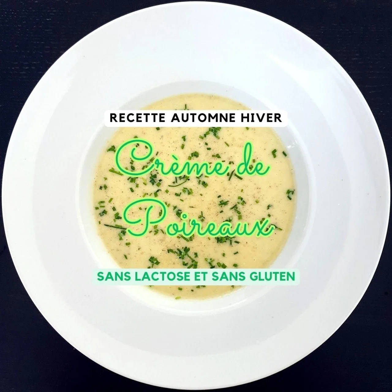 Crème de poireaux à l'ancienne