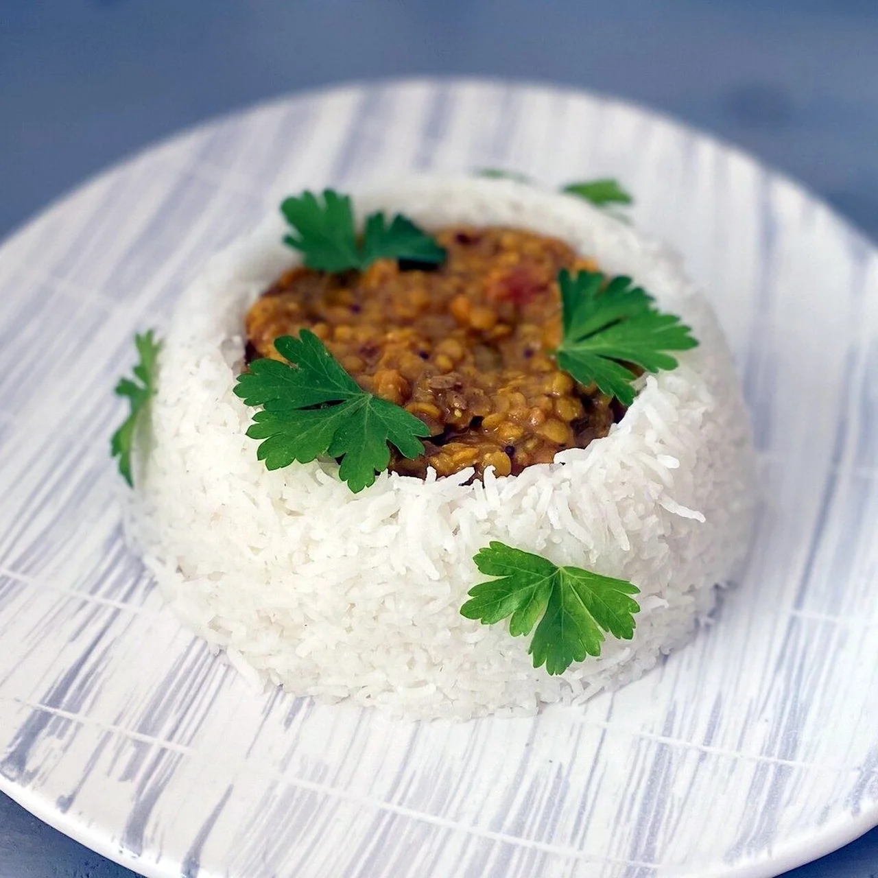 Dahl de lentilles corail