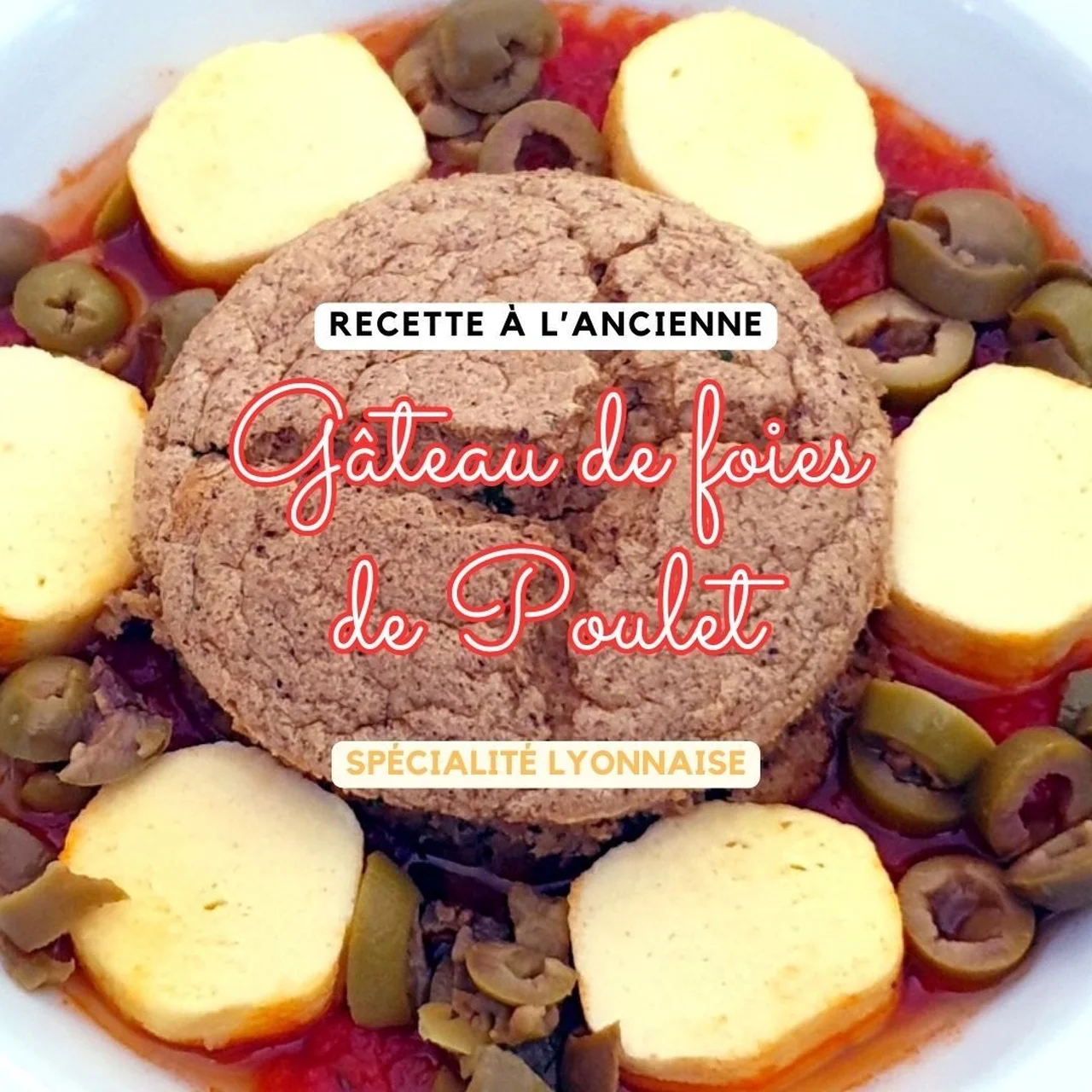 Gâteau de foies