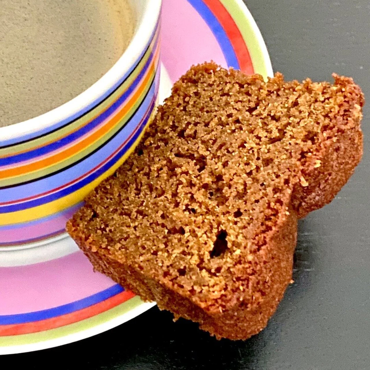 Gâteau de voyage amande et sucre de coco