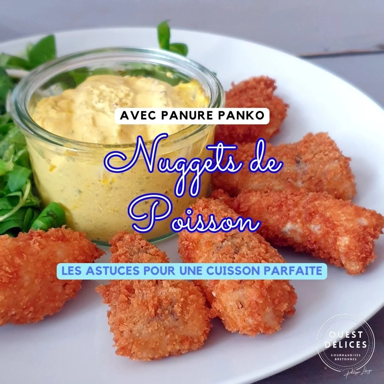 Nuggets de poisson à la panure Panko