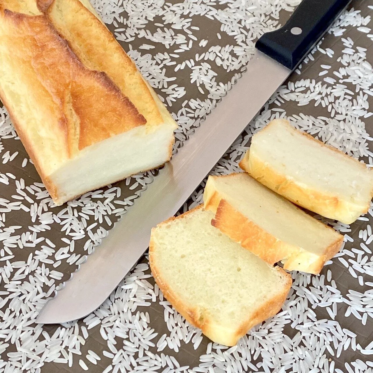 Pain au riz sans gluten
