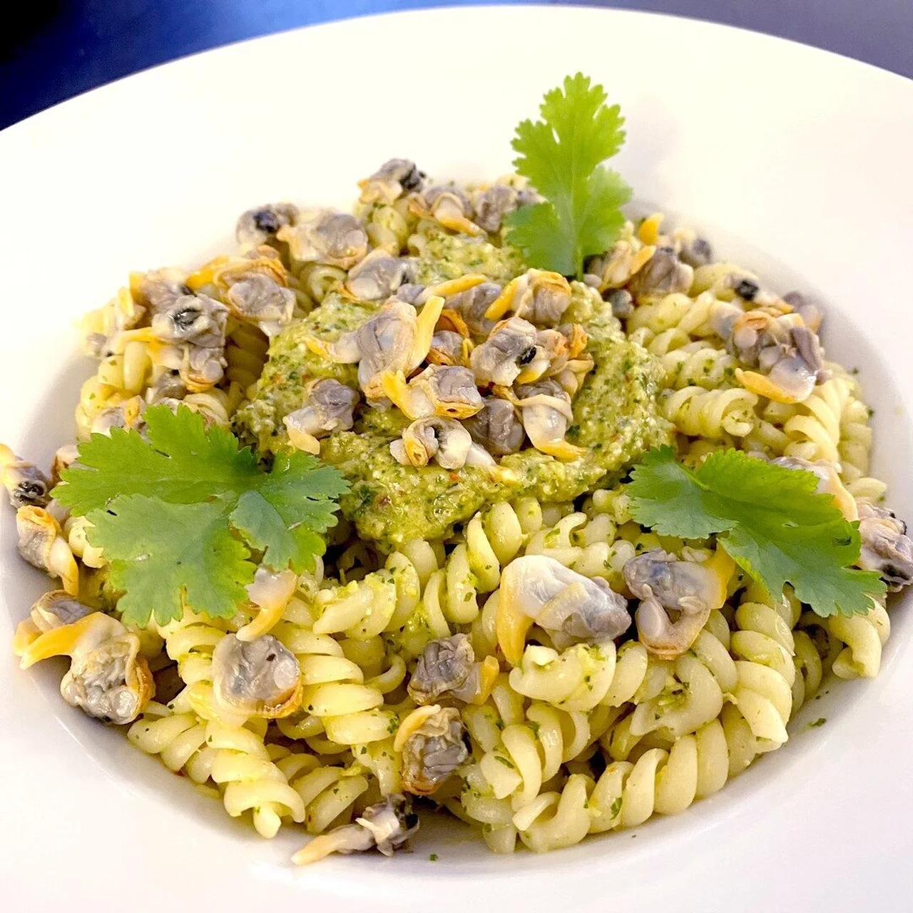 Pâtes alle vongole au citron confit