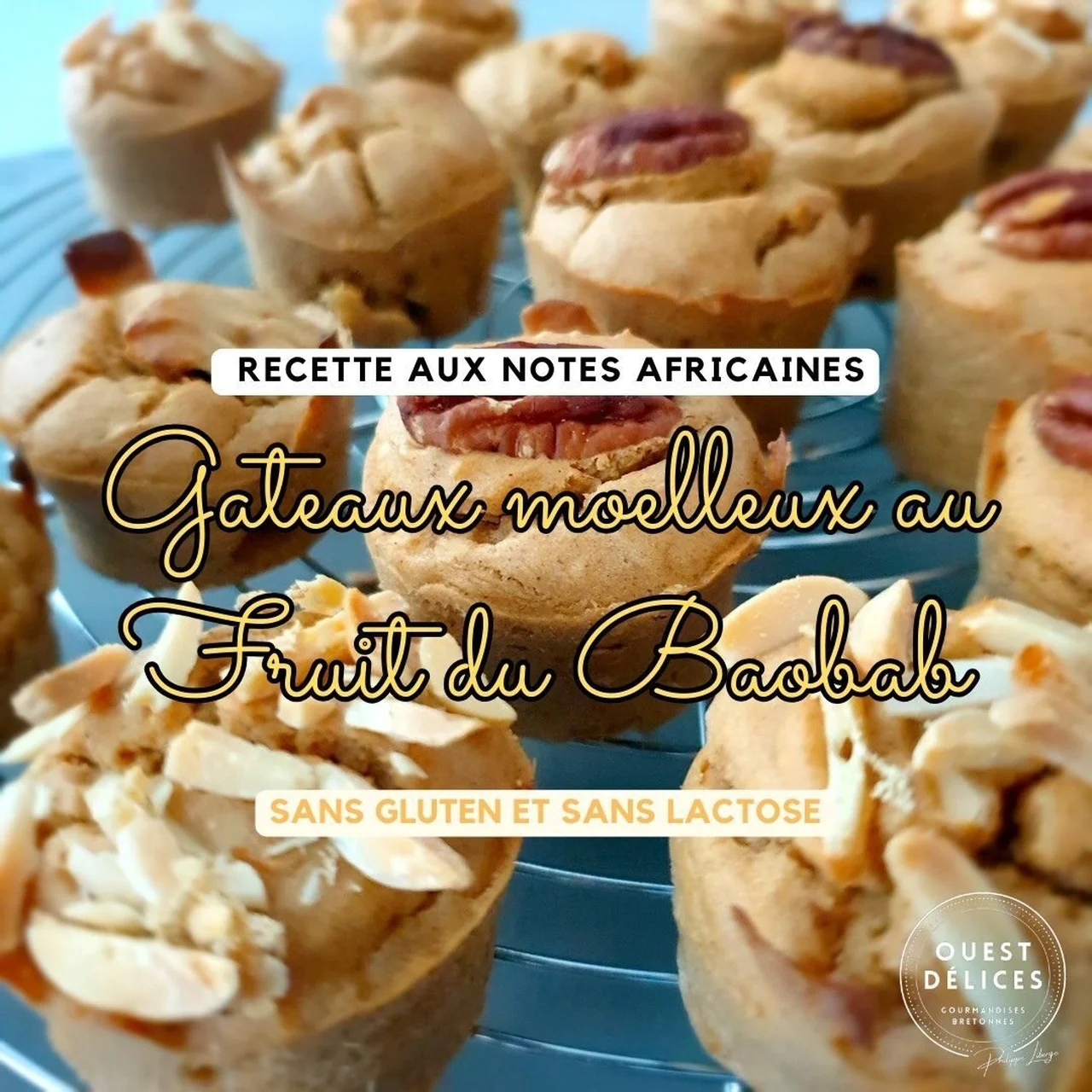 Petits gâteaux au baobab et sarrasin