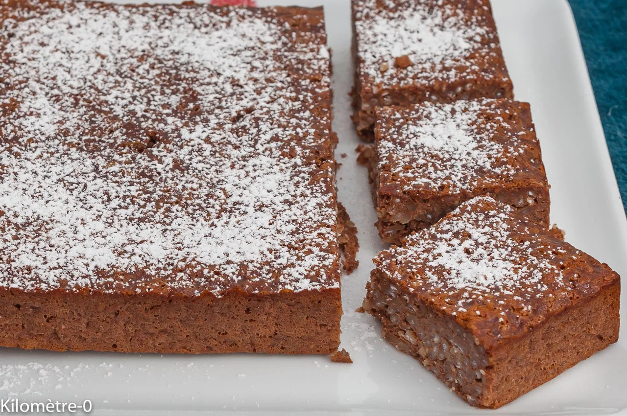 Gâteau de riz au chocolat