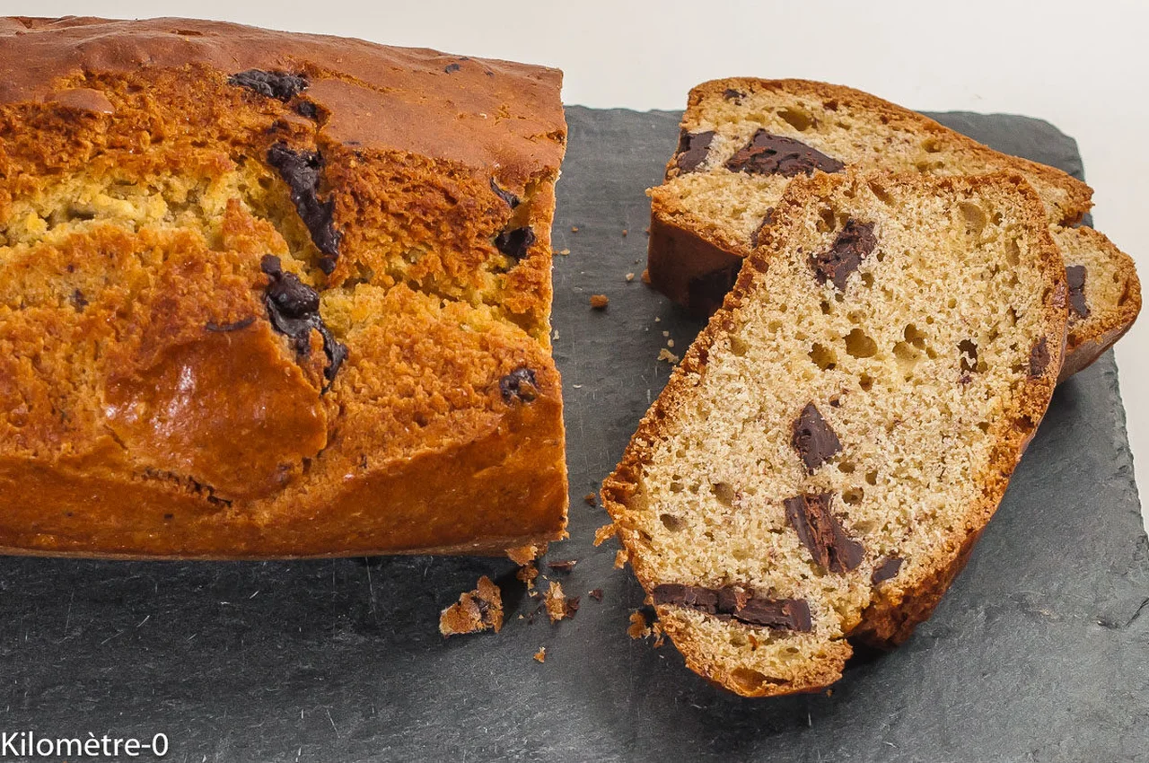 Gâteau du matin citron chocolat
