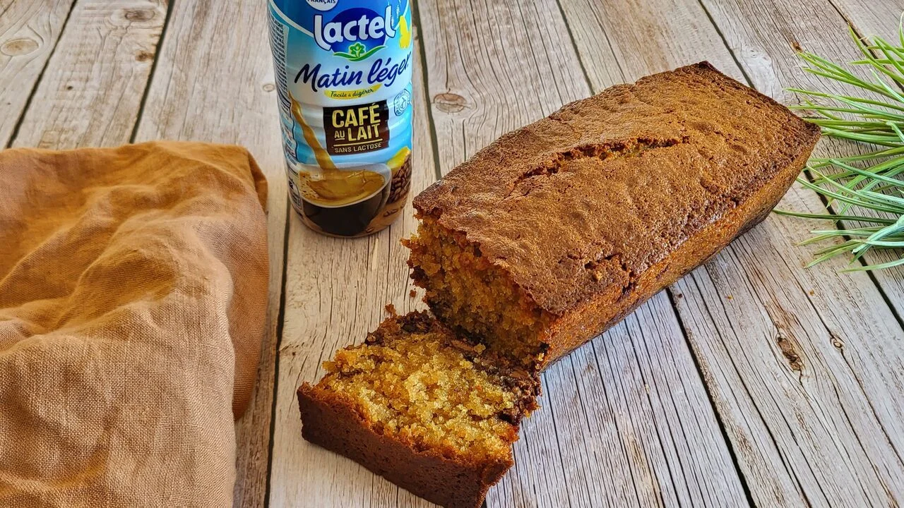 Cake au café et chocolat