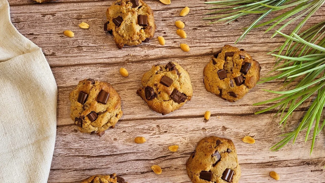 Cookies au beurre de cacahuètes et chocolat