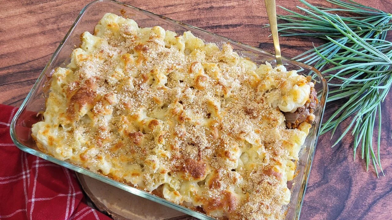 Mac and cheese à la bolognaise