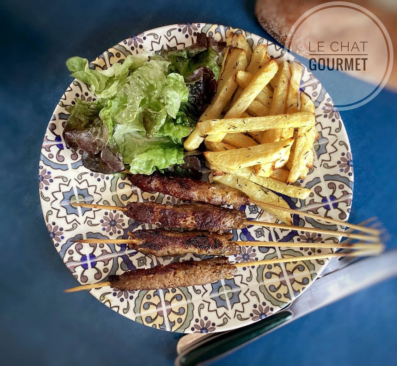 Brochettes de kefta marocaines