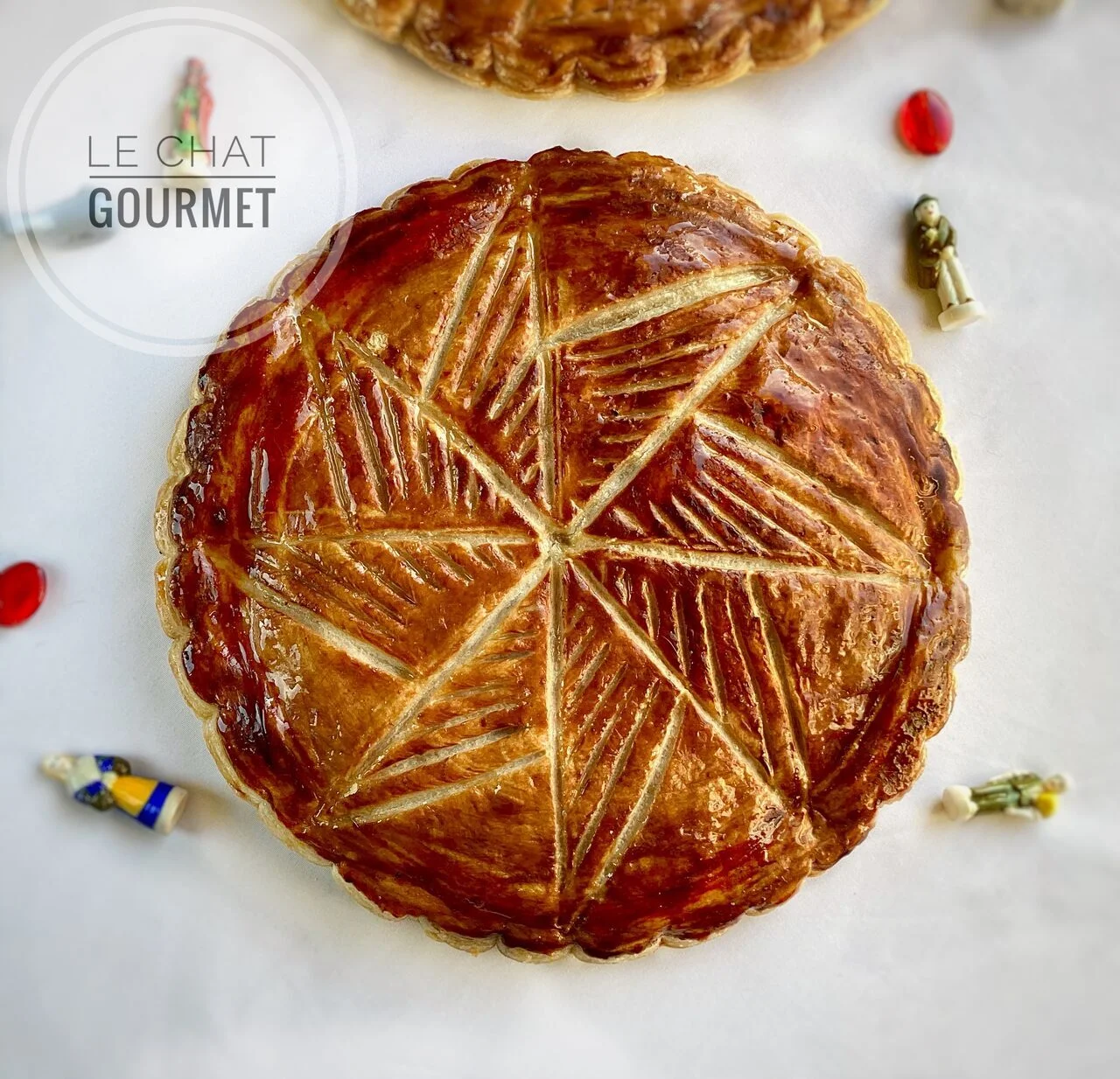 Galette des rois au miel et à la fleur d'oranger