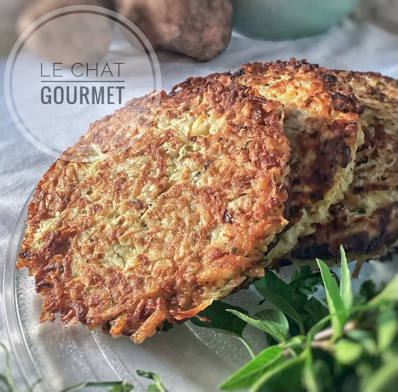 Galettes de pommes de terre et de céleri-rave