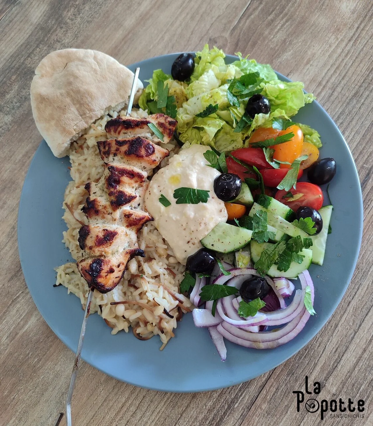 Poulet shish taouk