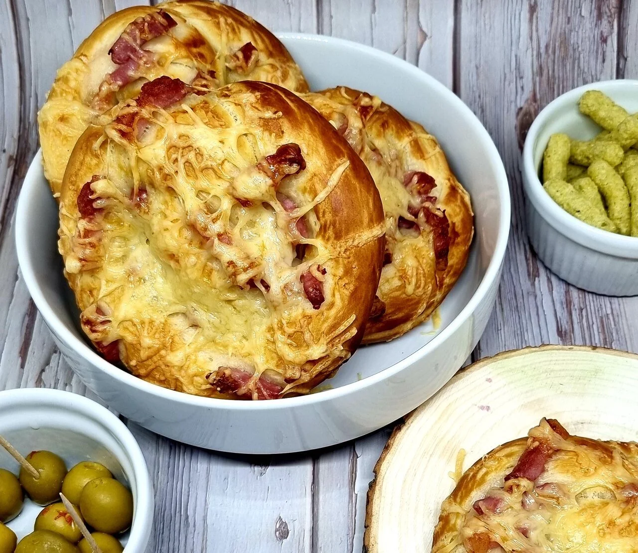 Bretzels gratinés