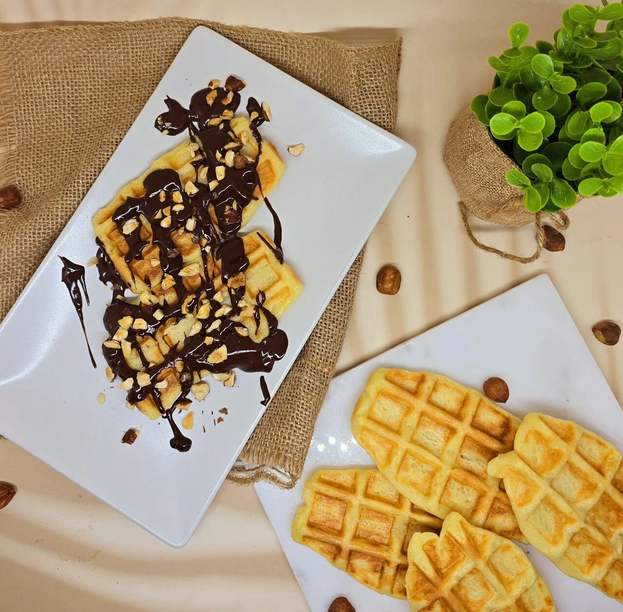 Choux ou gaufres ?