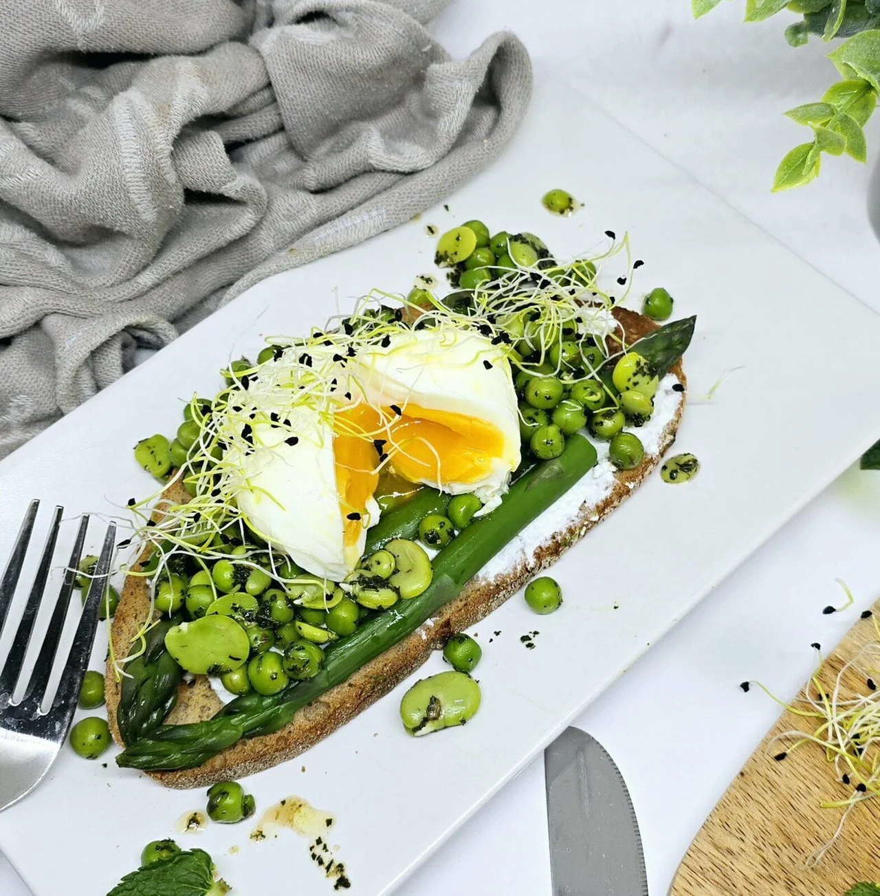 Tartine printanière