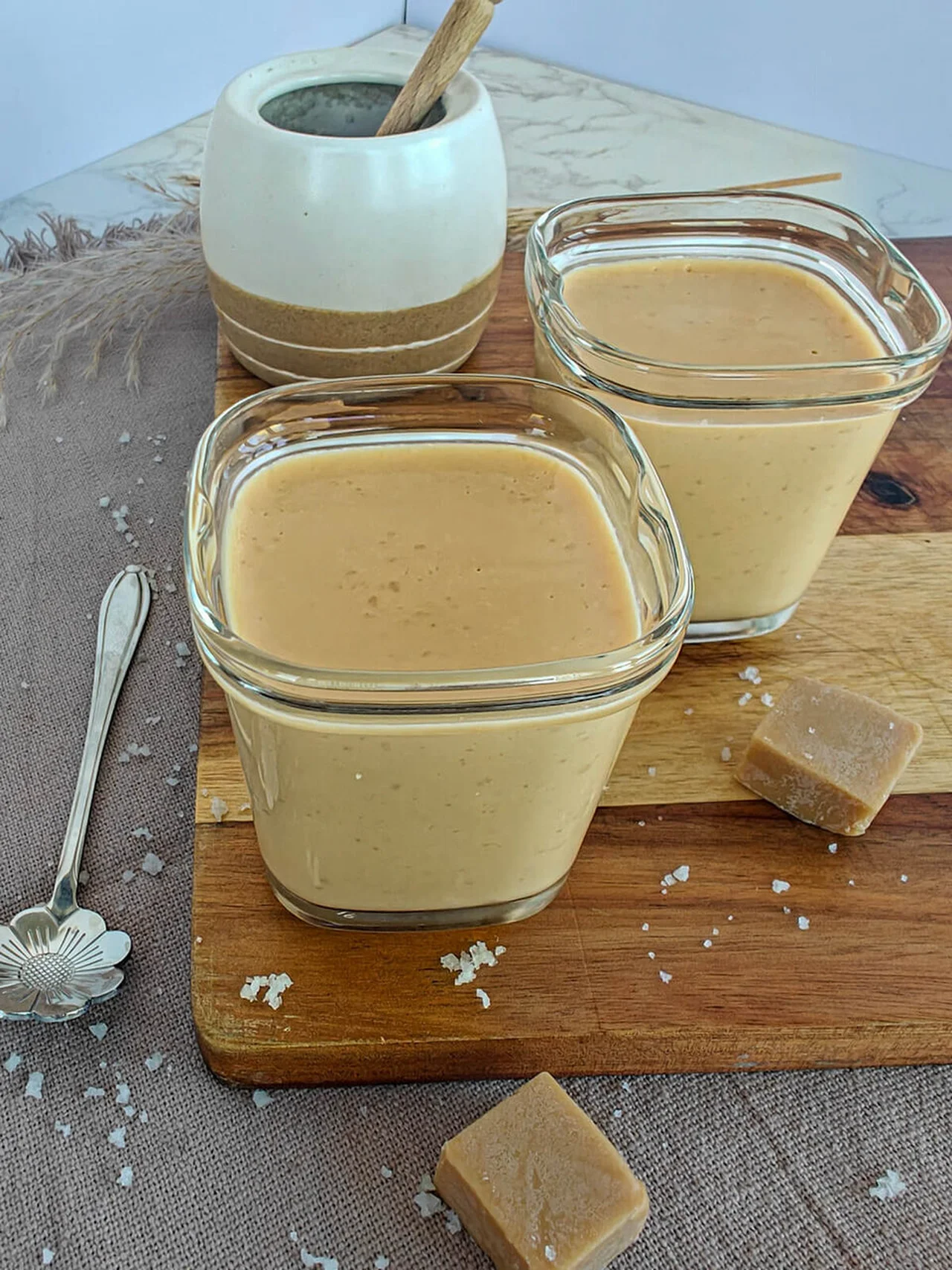 Crème dessert au caramel