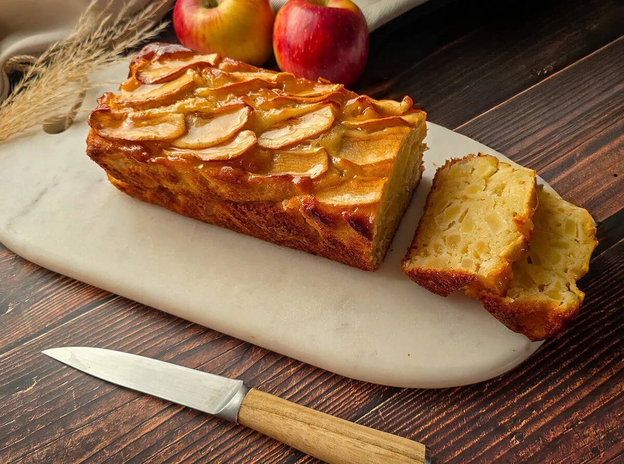 Gâteau au yaourt aux pommes