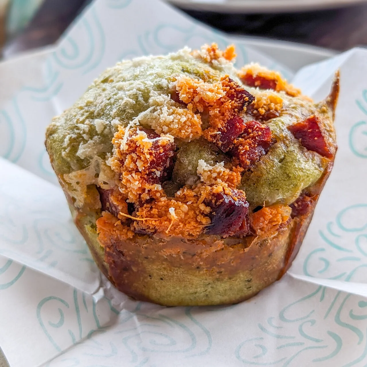 Muffins au pesto et au yaourt Skyr
