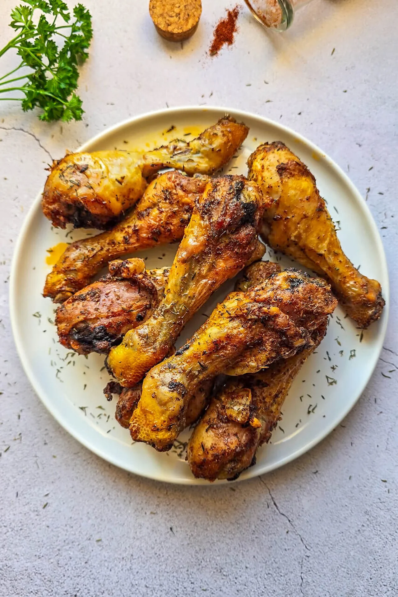 Pilons de poulet au airfryer