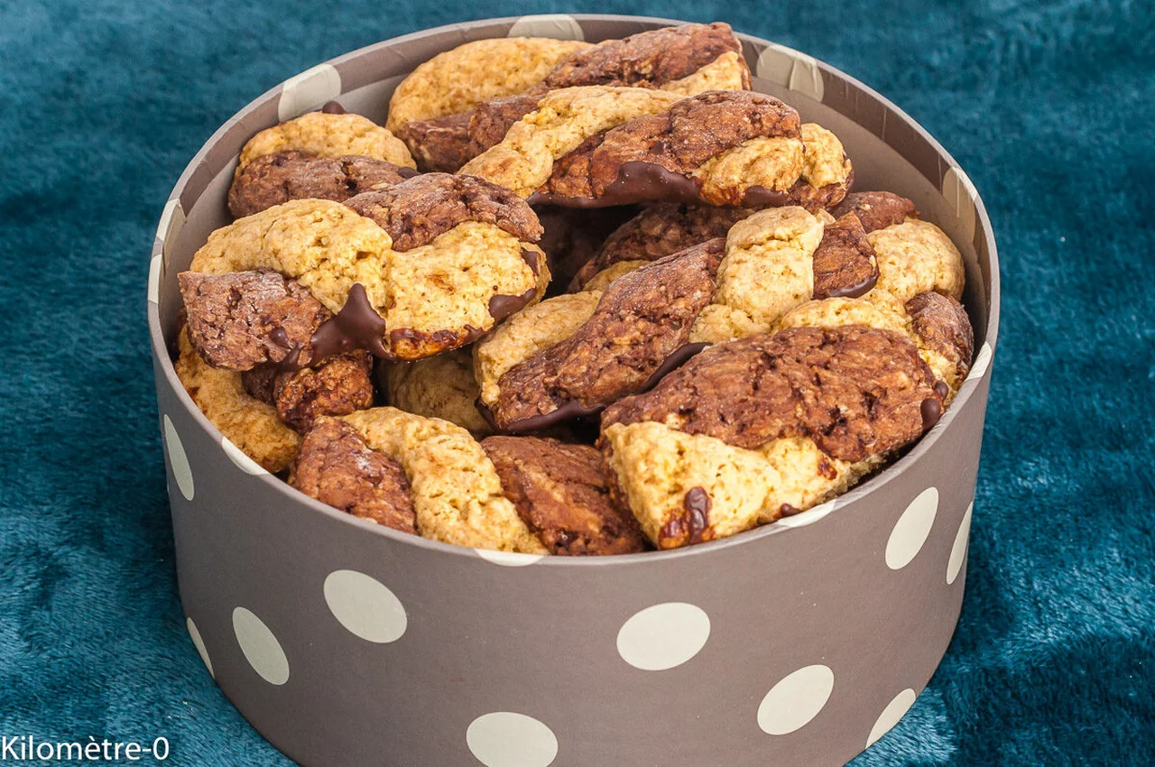 Biscuits torsadés gourmands